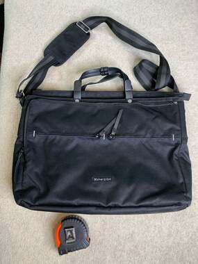 Sherpani Black Laptop Messenger Bag Briefcase Tote with Shoulder Strap